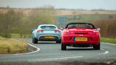 Porsche Boxster S v Toyota MR2 Mk3 v Lotus Elise S2 – pictures | evo